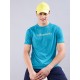 SG Men's T-Shirt Turquoise Blue, S, Turquoise Blue