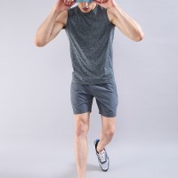 SG Men's T-Vest Melange Grey, S, Melange Grey