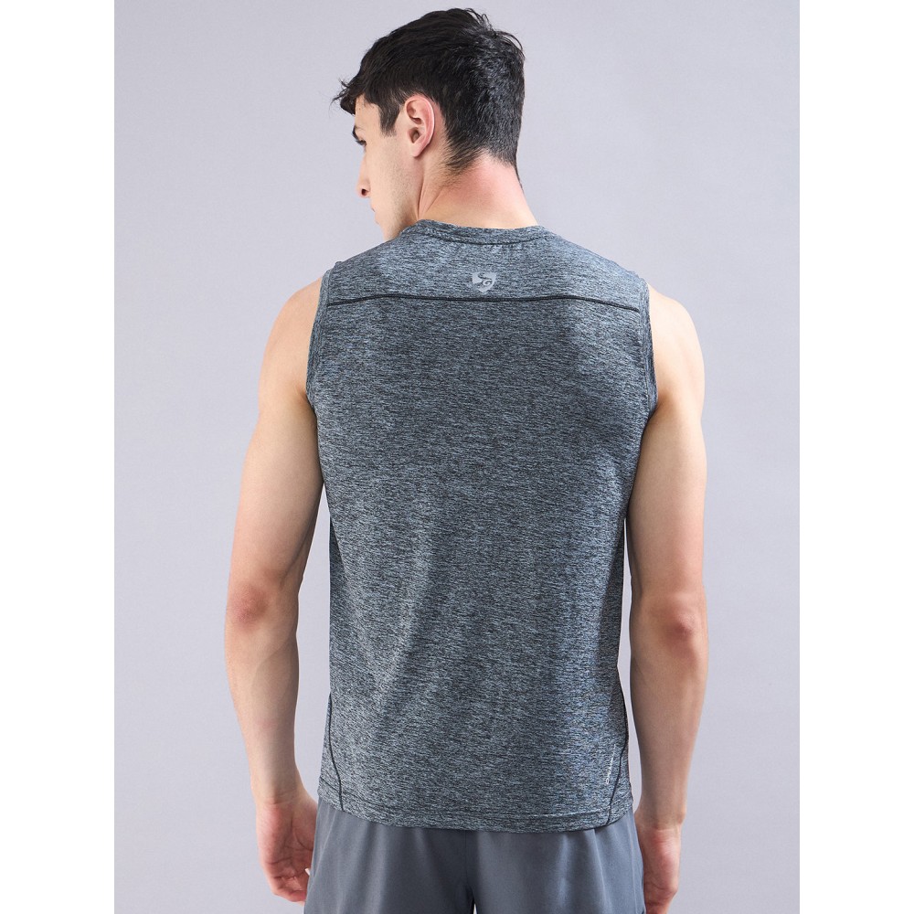 SG Men's T-Vest Melange Grey, S, Melange Grey SG Men's T-Vest Melange Grey, S, Melange Grey
