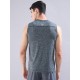 SG Men's T-Vest Melange Grey, S, Melange Grey SG Men's T-Vest Melange Grey, S, Melange Grey