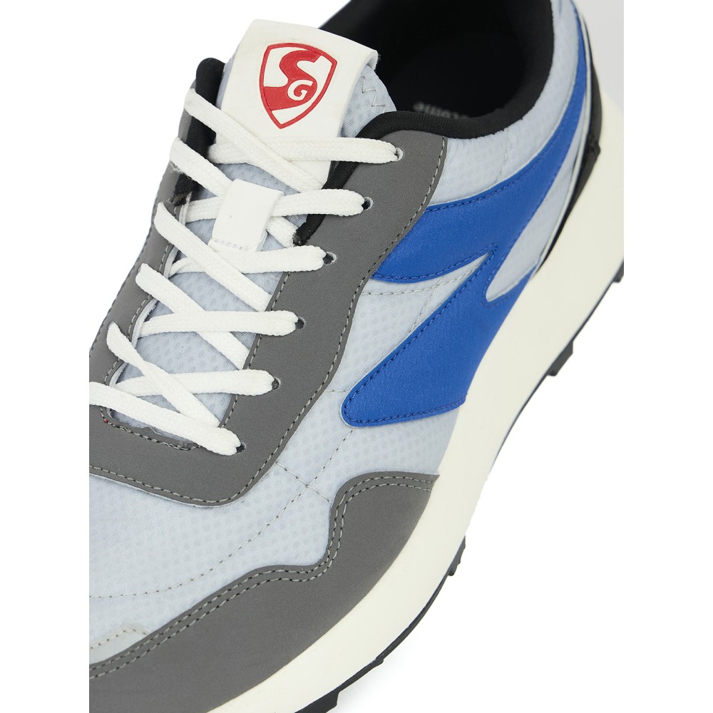 SG METEOR Lifestyle Shoes – Grey/Blue, 6, Grey / Blue / Black SG METEOR Lifestyle Shoes – Grey/Blue, 6, Grey / Blue / Black