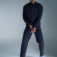 SG NS Lycra H3MTS7040 NB Track Suit For Men And Boys, S, Black