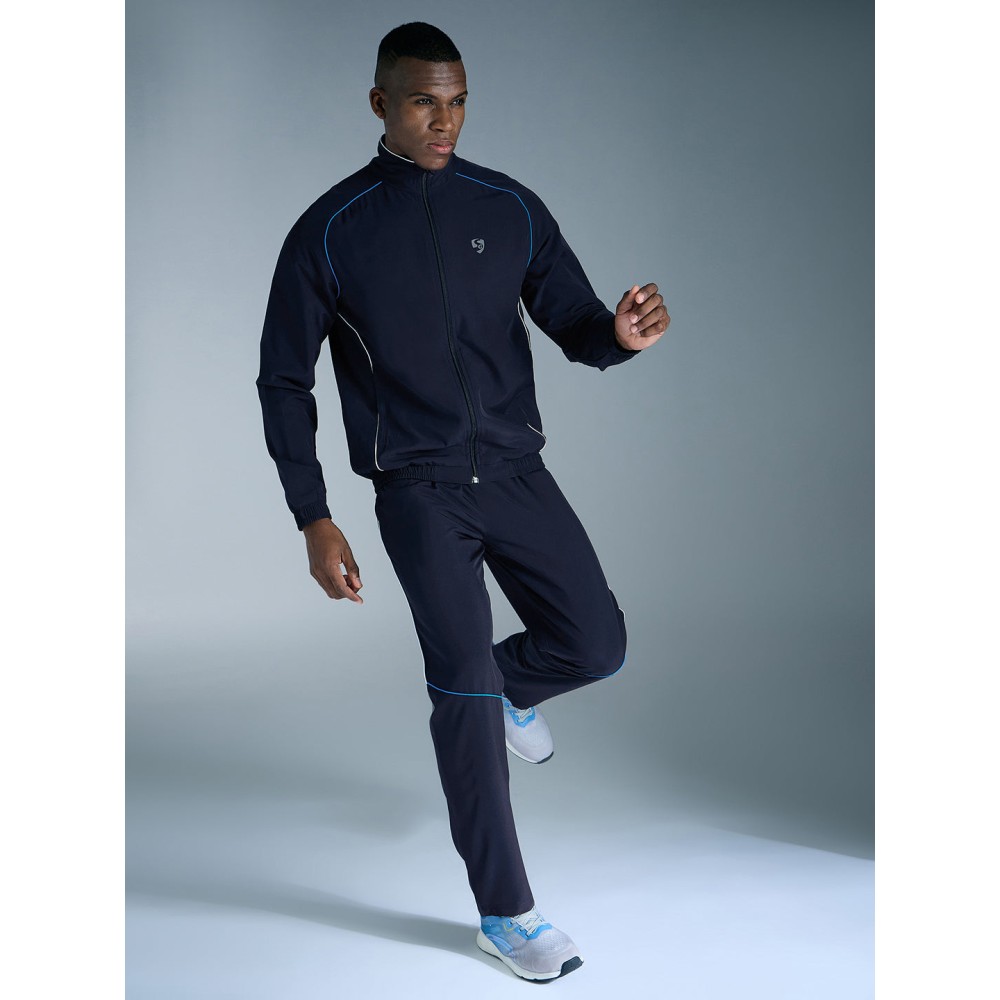 SG NS Lycra H3MTS7040 NB Track Suit For Men And Boys, S, Black SG NS Lycra H3MTS7040 NB Track Suit For Men And Boys, S, Black