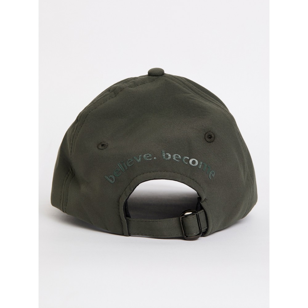 SG NS Lycra Sports Cap Men And Boys, Olive