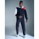SG NS Lycra H4MTS7069 Track Suit For Men And Boys, S, Navy/ White SG NS Lycra H4MTS7069 Track Suit For Men And Boys, S, Navy/ White