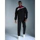 SG NS Lycra Track Suit For Men And Boys, S, Black/Maroon