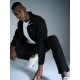 SG NS Lycra Track Suit For Men And Boys, S, Black/Maroon