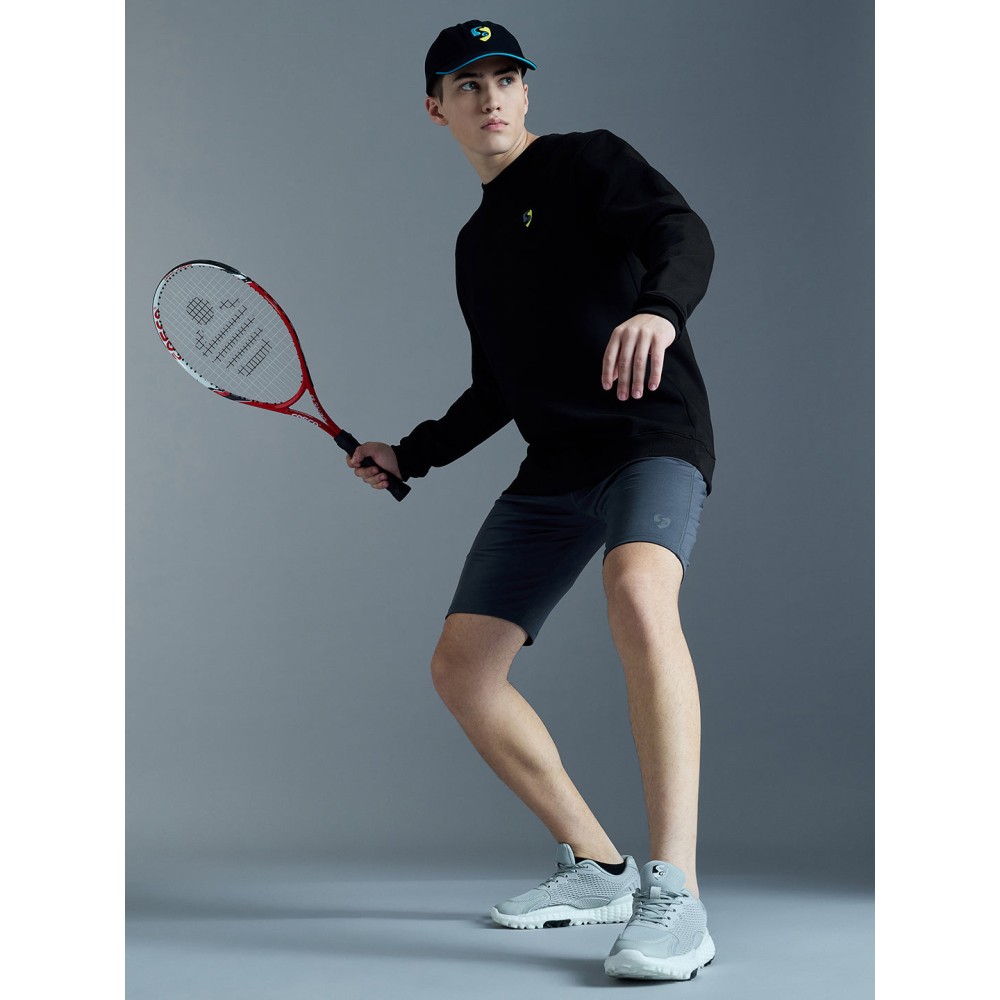 SG PC Fleece COR Sweatshirt For Men And Boys, S, Black SG PC Fleece COR Sweatshirt For Men And Boys, S, Black
