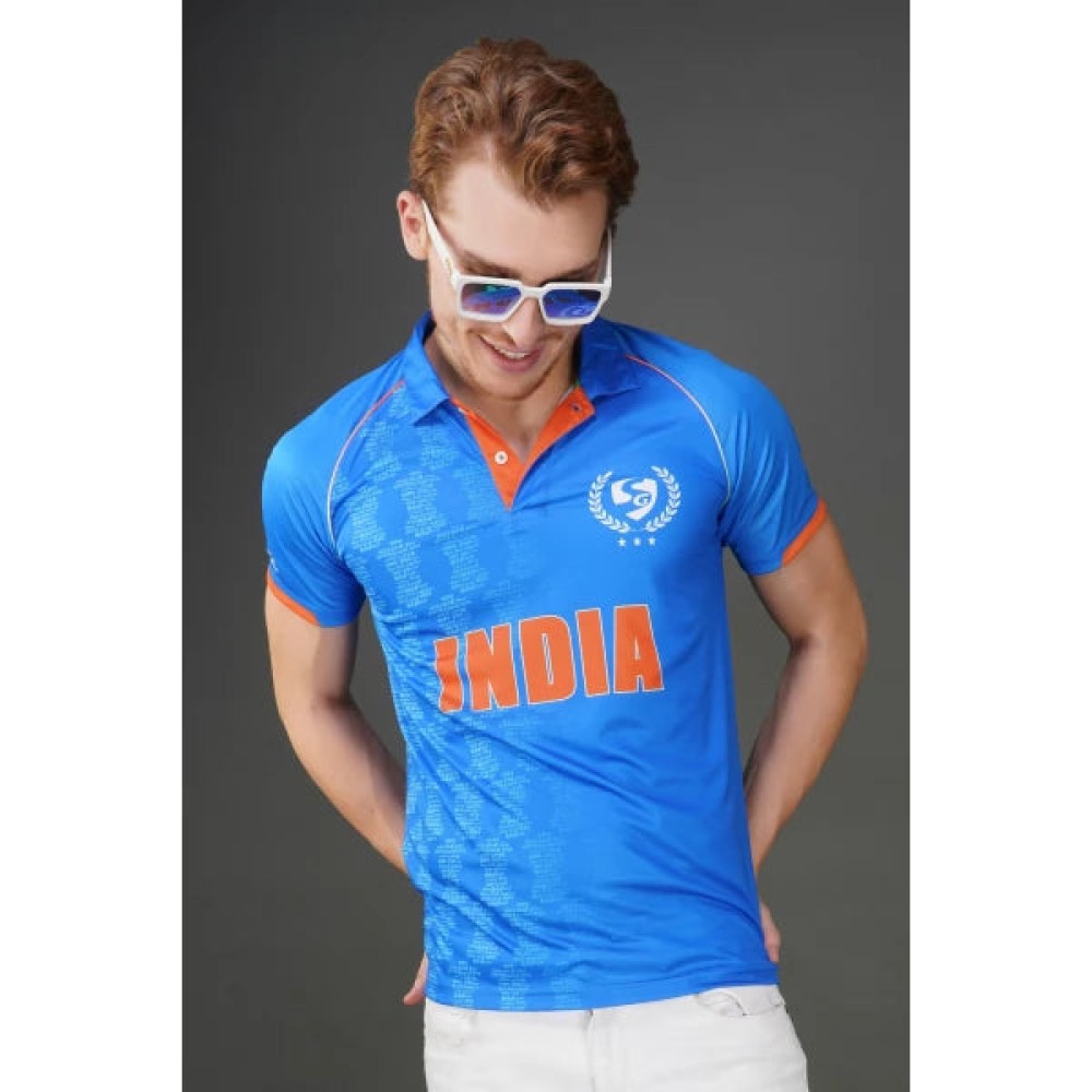 SG Indian Cricket Team Jersey For Mens & Boys, Blue, S