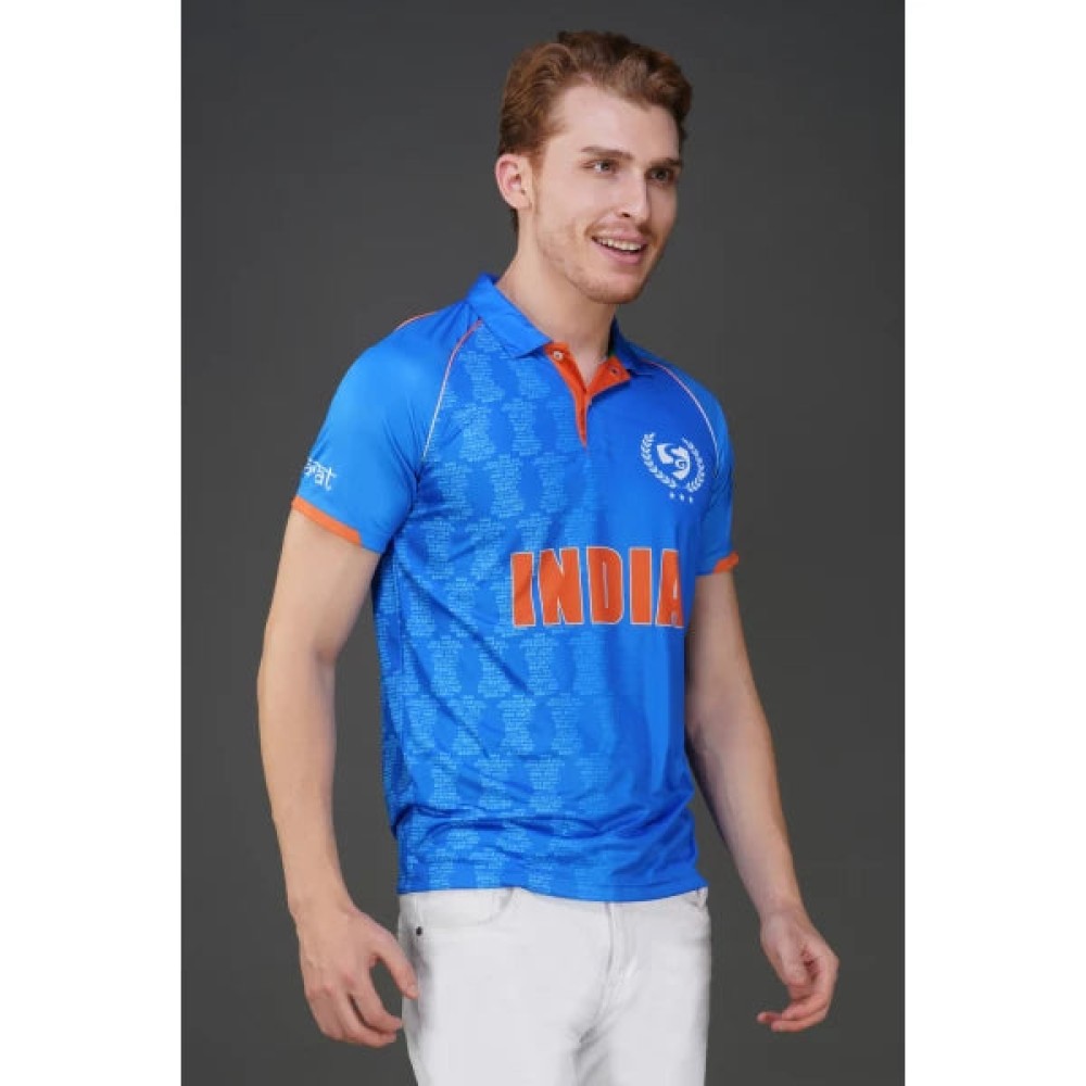 SG Indian Cricket Team Jersey For Mens & Boys, Blue, S