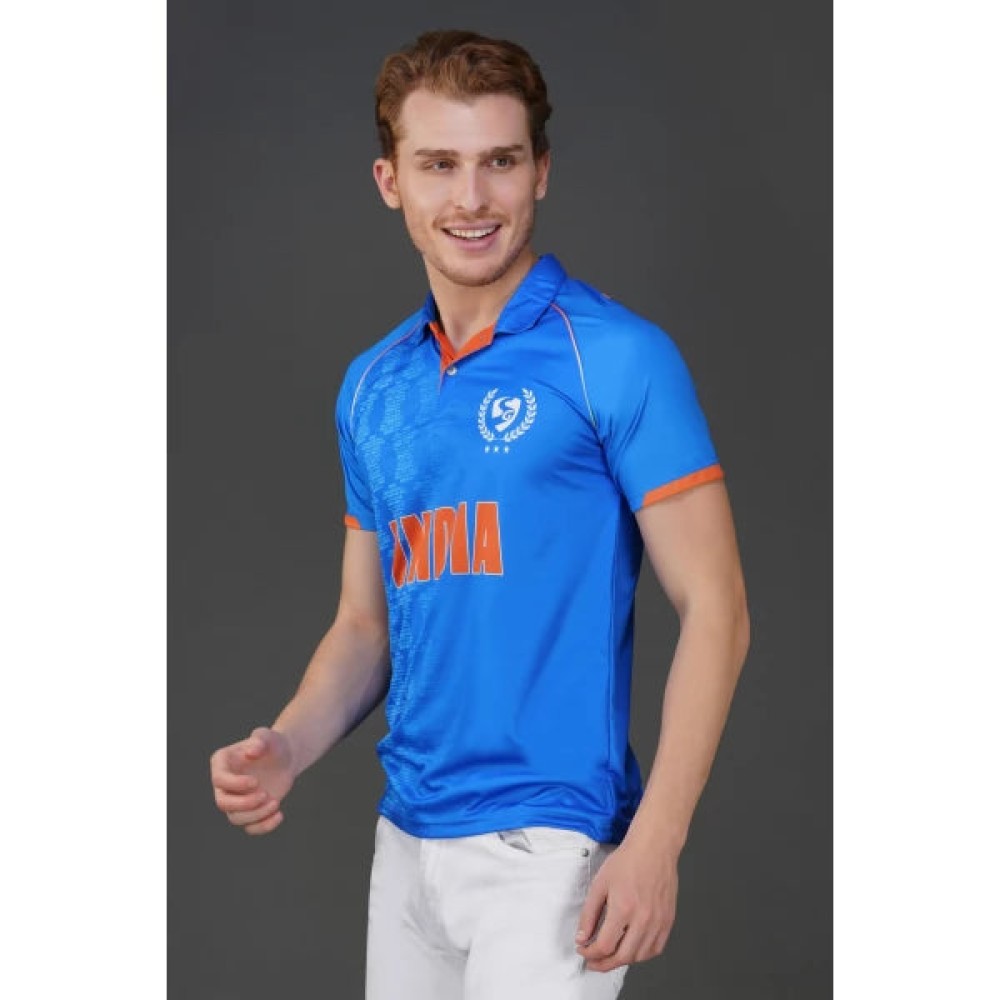 SG Indian Cricket Team Jersey For Mens & Boys, Blue, S