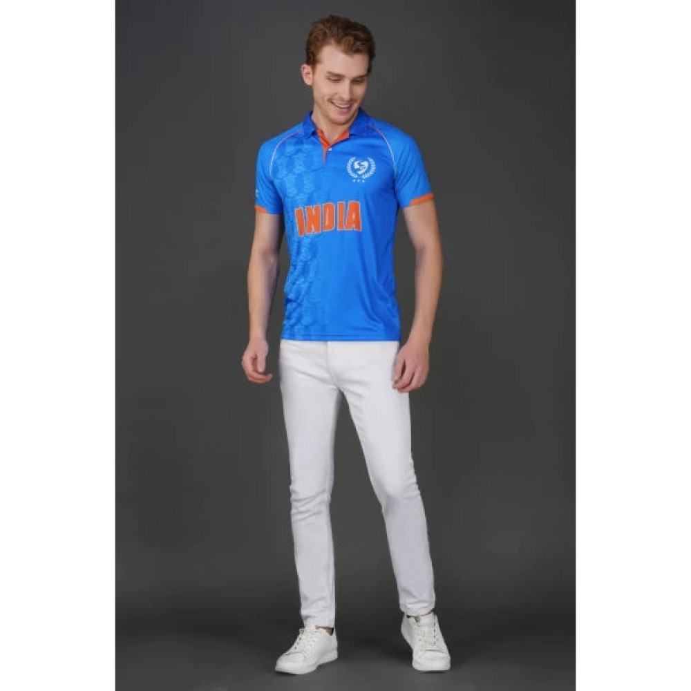 SG Indian Cricket Team Jersey For Mens & Boys, Blue, S
