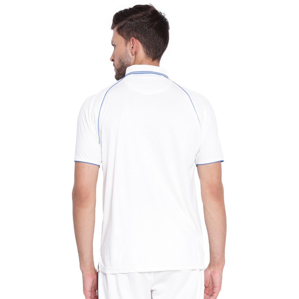 SG Premium 2 0 Half Sleeve Shirt Cricket Whites, S SG Premium 2 0 Half Sleeve Shirt Cricket Whites, S