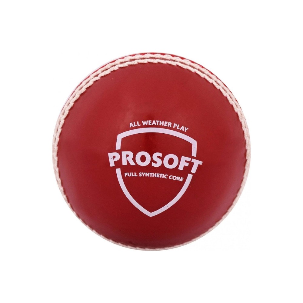 SG Prosoft Synthetic Cricket Ball (Red) SG Prosoft Synthetic Cricket Ball (Red)