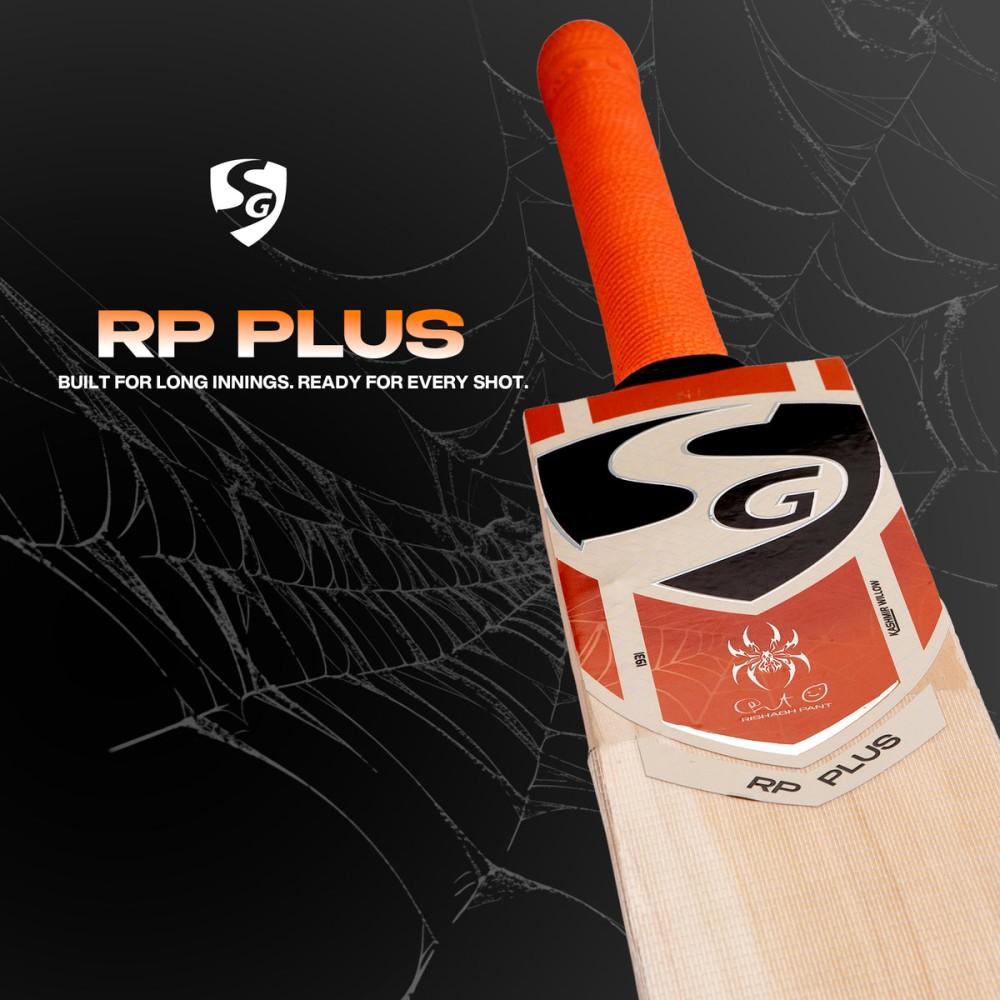 SG RP Plus Kashmir Willow Cricket Bat, 4 SG RP Plus Kashmir Willow Cricket Bat, 4