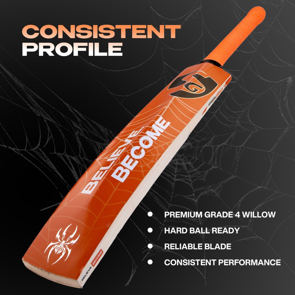 SG RP Plus Kashmir Willow Cricket Bat, 4 SG RP Plus Kashmir Willow Cricket Bat, 4