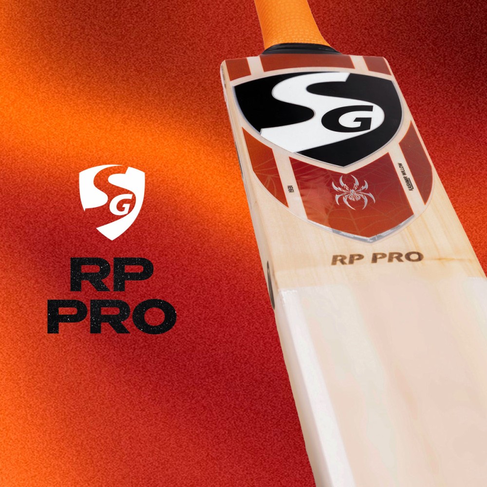 SG RP Pro Kashmir Willow Cricket Bat, 4