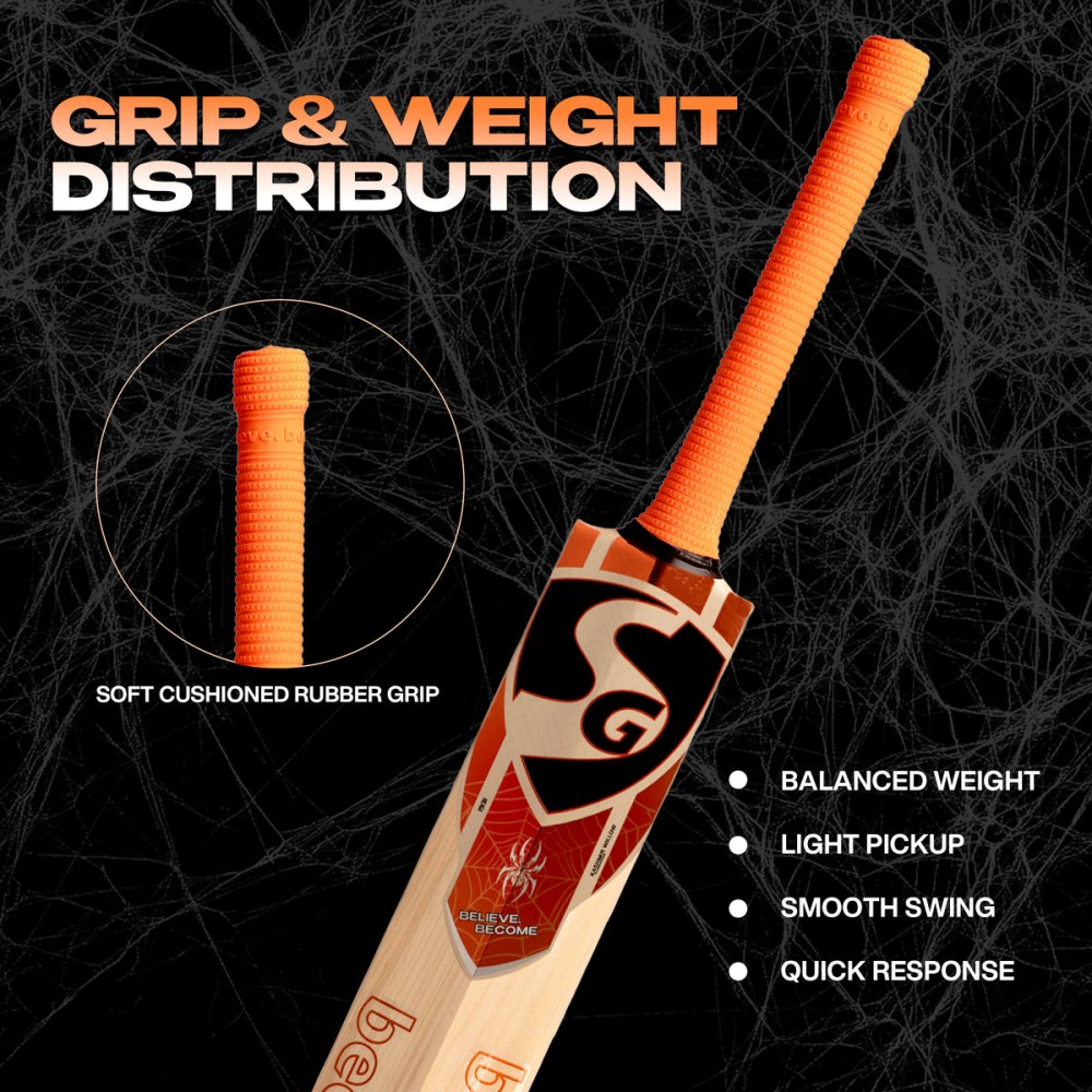 SG RP Spark Kashmir Willow Cricket Bat, 4 SG RP Spark Kashmir Willow Cricket Bat, 4