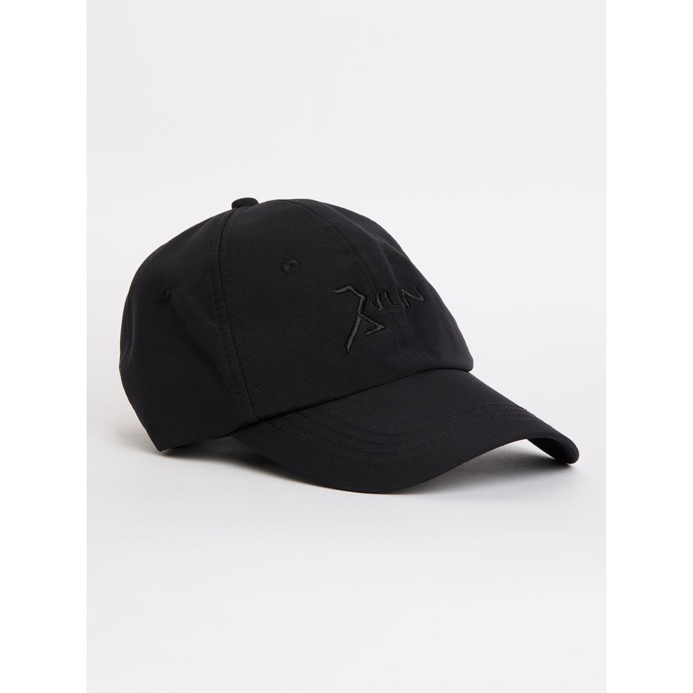 SG Run Sports Cap Men And Boys(Black), Black