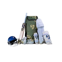 SG Savage English Willow Cricket kit