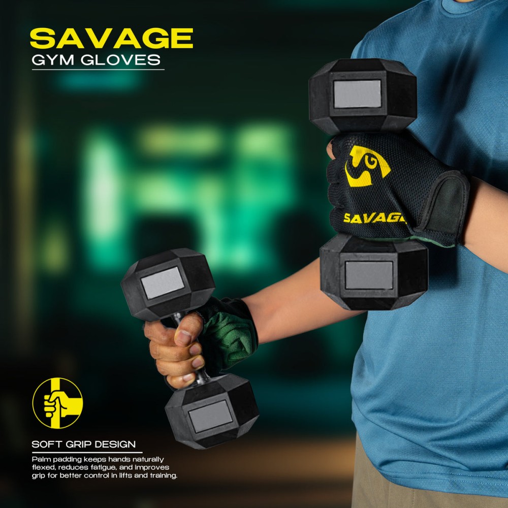 SG Savage Gym Gloves, S SG Savage Gym Gloves, S