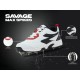 SG SAVAGE MAX SPIKES WHITE/BLACK, White/black, 6
