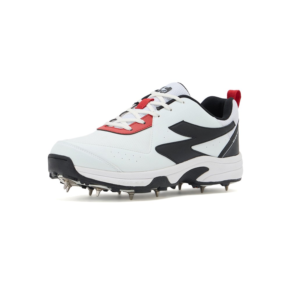 SG SAVAGE MAX SPIKES WHITE/BLACK, White/black, 6