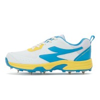 SG SAVAGE MAX SPIKES White/Yellow/Sky Blue, White/Yellow/Sky Blue, 6