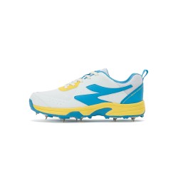 SG SAVAGE MAX SPIKES White/Yellow/Sky Blue