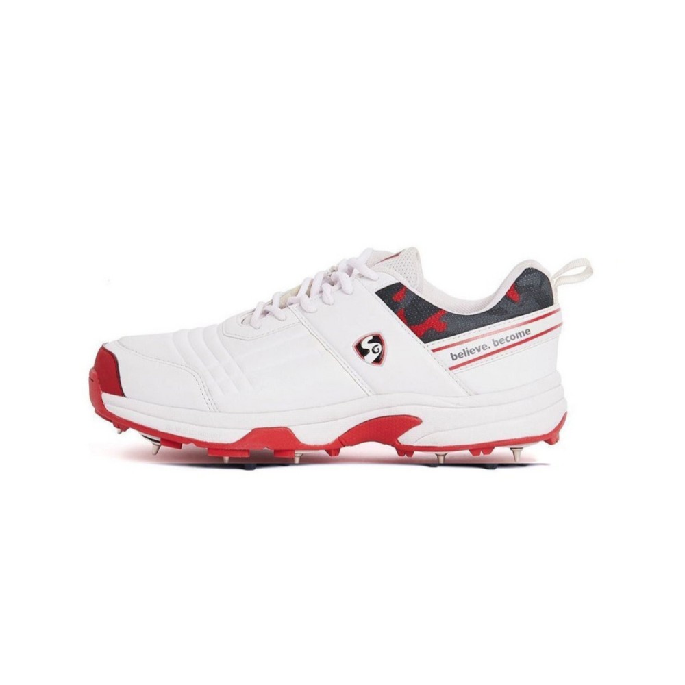 SG Savage Spikes 1.0 Cricket Sports Shoes: Elevate Your Game with Precision Footwear, Uk-6