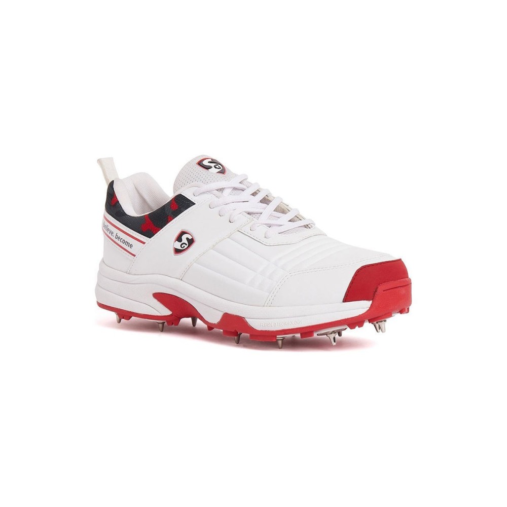 SG Savage Spikes 1.0 Cricket Sports Shoes: Elevate Your Game with Precision Footwear, Uk-6