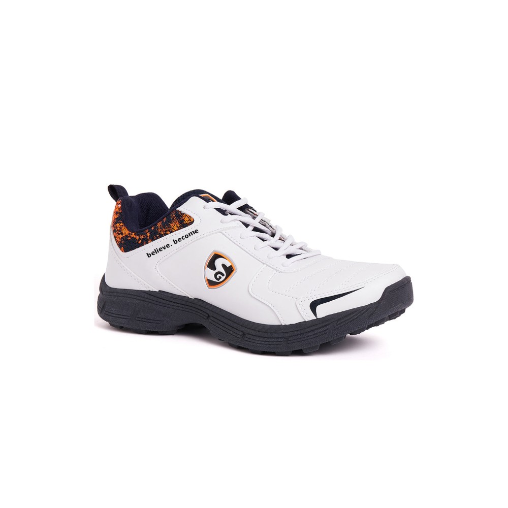 SG Savage Stud Shoe: Dynamic Navy Blue & Vibrant Orange Cricket Footwear, Uk-2 SG Savage Stud Shoe: Dynamic Navy Blue & Vibrant Orange Cricket Footwear, Uk-2