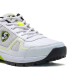SG SCORER 6.0 Sports Shoe Design for Performance on the Field - White/Black/Lime, Uk-4 SG SCORER 6.0 Sports Shoe Design for Performance on the Field - White/Black/Lime, Uk-4