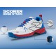 SG SCORER EDGE Shoes White/Red, White/Red, 4