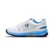 SG SCORER 6.0 Cricket Shoe Design for Performance on the Field - White/Aqua/Black, Uk-4