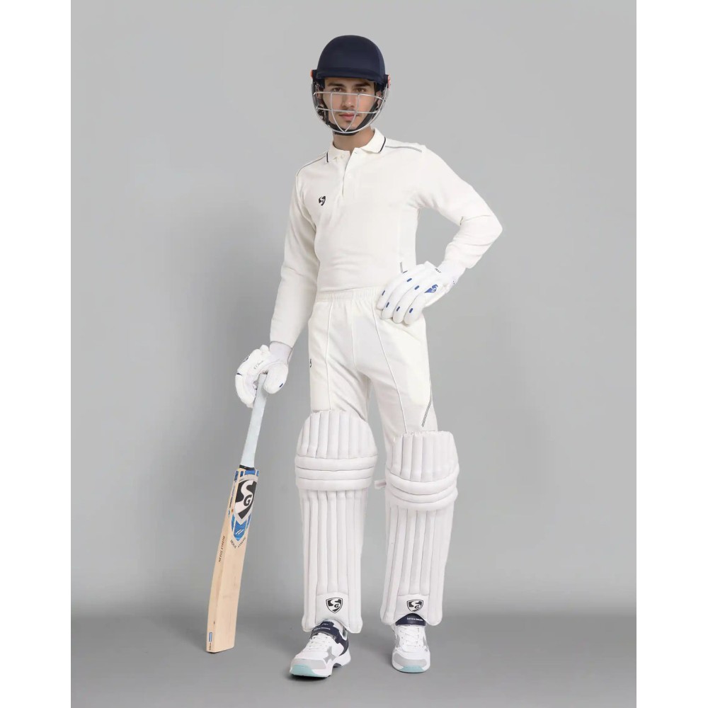 SG Shield Full Sleeve Combo Cricket Whites, S SG Shield Full Sleeve Combo Cricket Whites, S