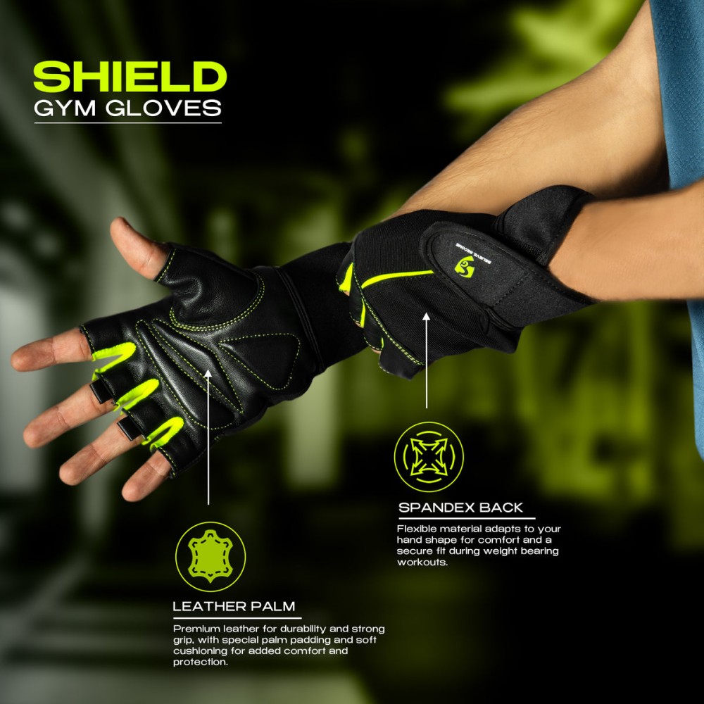 SG Shield Gym Gloves, S SG Shield Gym Gloves, S