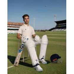 SG Shield Half Sleeve Combo Cricket Whites