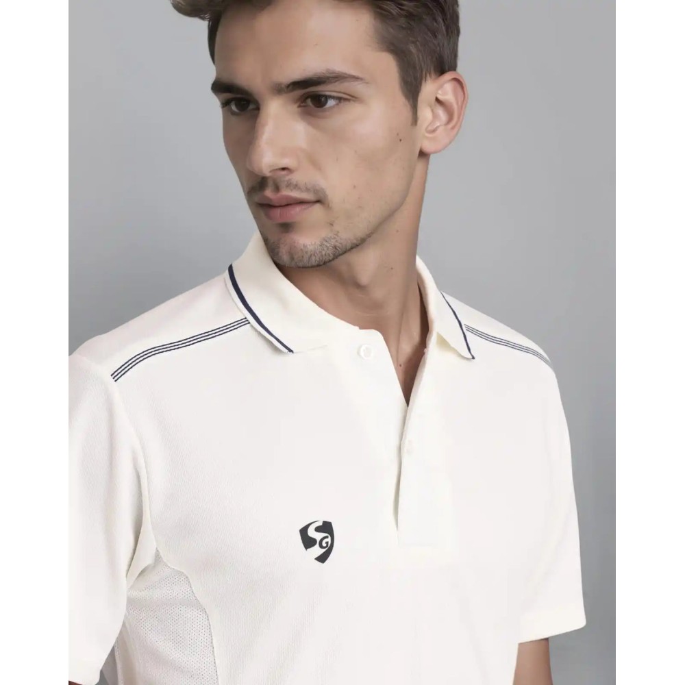 SG Shield Half Sleeve Combo Cricket Whites, S SG Shield Half Sleeve Combo Cricket Whites, S