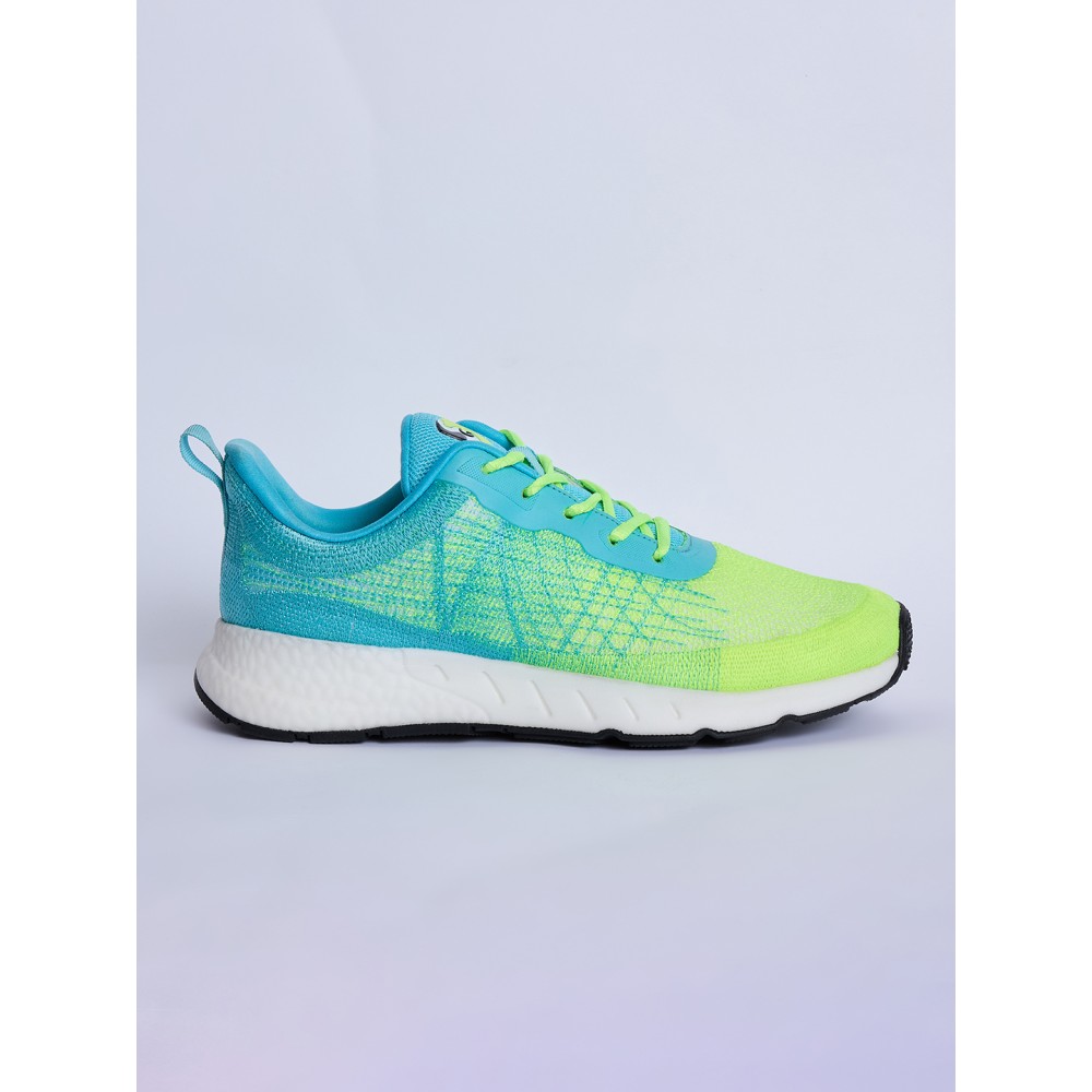 SG SPECTRUM Running Sports Shoes Men and Boys - Sea/Green/Lime, 6, Sea / Green / Lime
