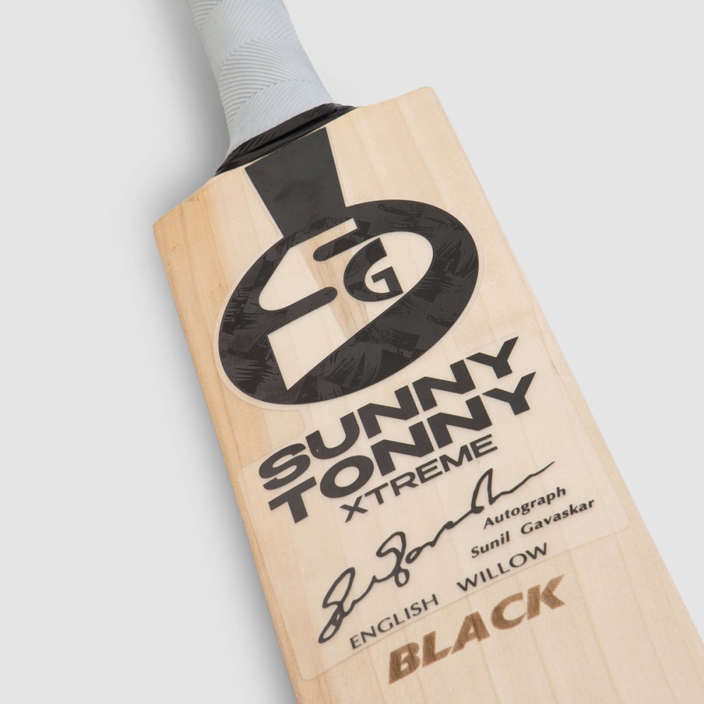 SG Sunny Tonny Xtreme Black English Willow Cricket Bat, SH