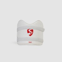 SG Test chest guard, White, Adult