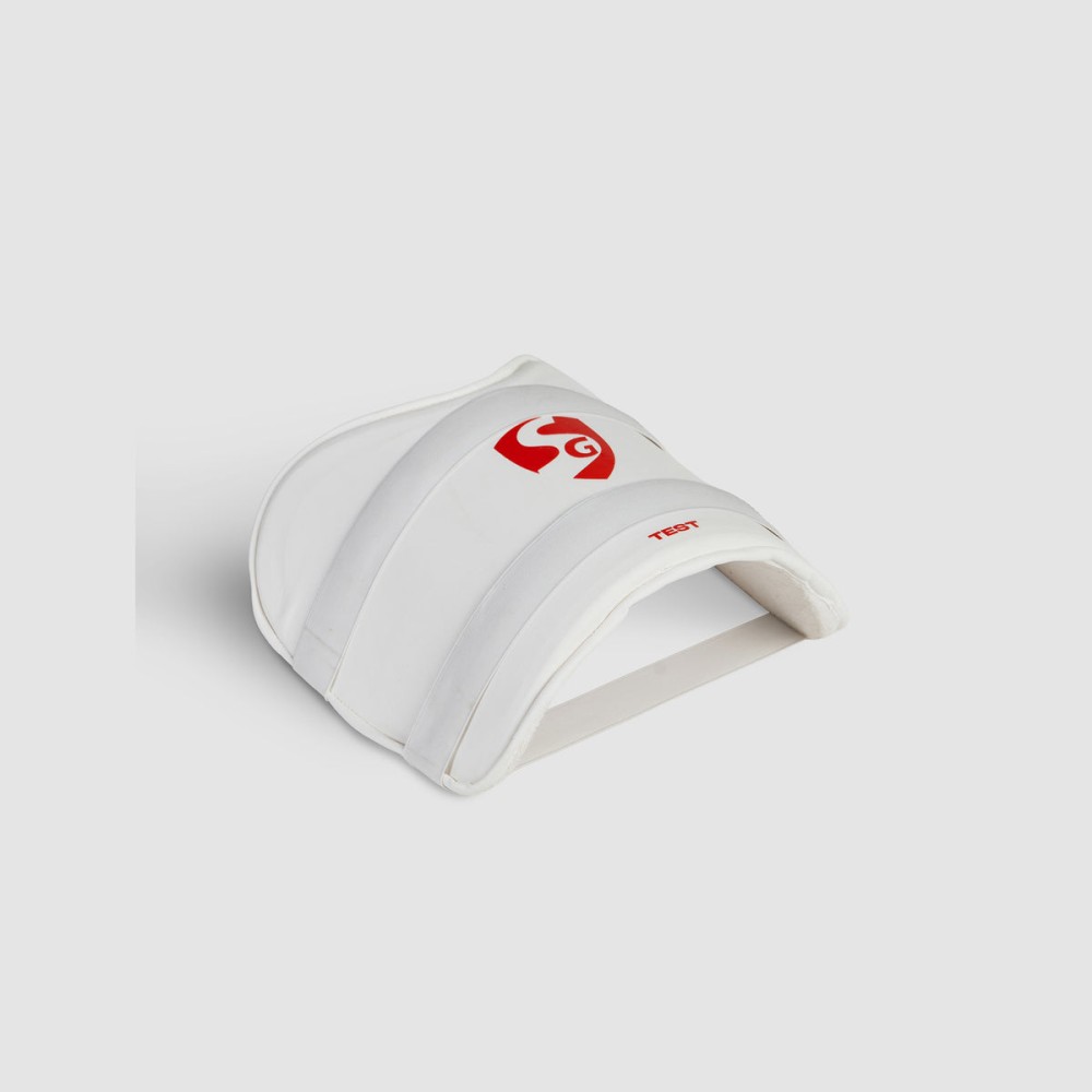 SG Test chest guard, White, Adult