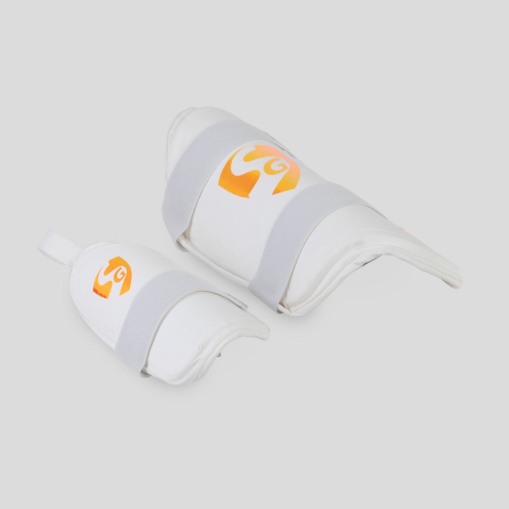 SG Test Combo Thigh Pad, White, Adult, Right SG Test Combo Thigh Pad, White, Adult, Right