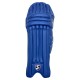 SG Test Cricket Batting Legguard (Blue), Adult, Right