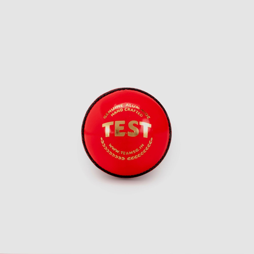 SG Test Pink Leather Cricket Leather Ball, Adult SG Test Pink Leather Cricket Leather Ball, Adult