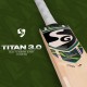 SG Titan 3.0 Kashmir Willow Bat, SH