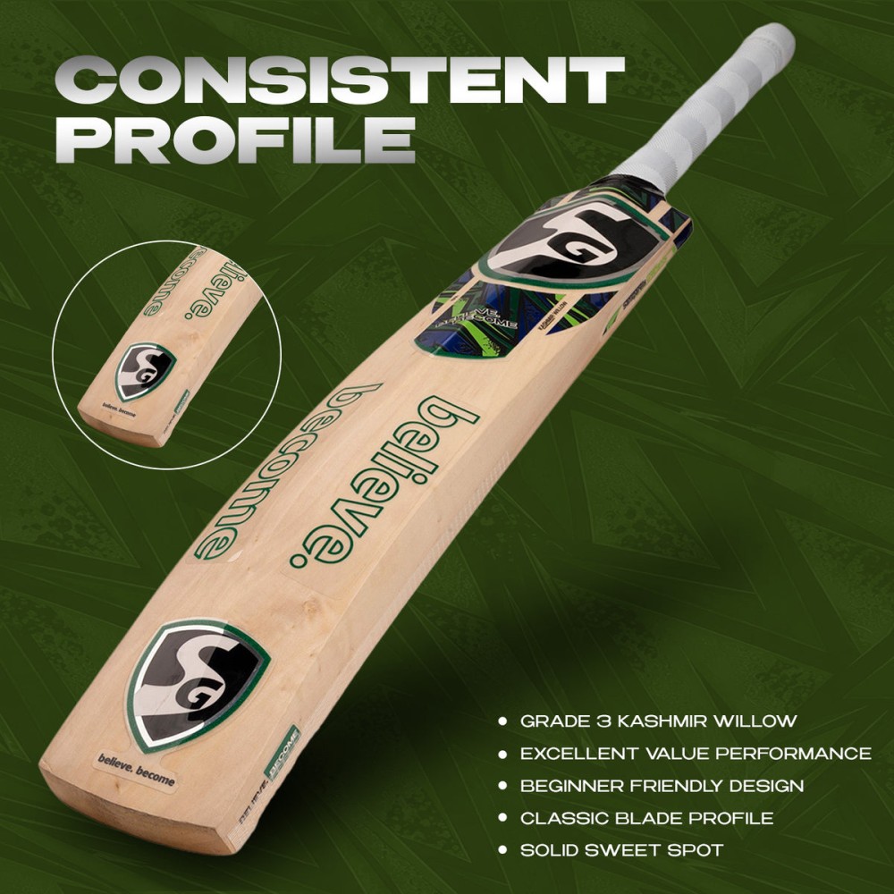 SG Titan 3.0 Kashmir Willow Bat, SH