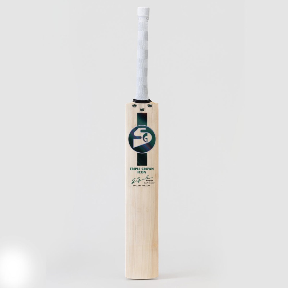 SG Triple Crown Icon English Willow Cricket Bat, SH