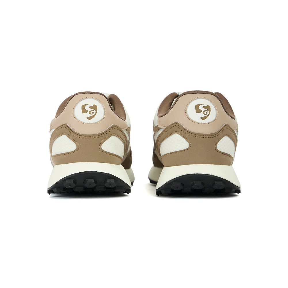 SG UNITY Lifestyle Shoes - White/Beige, 6, White / Beige